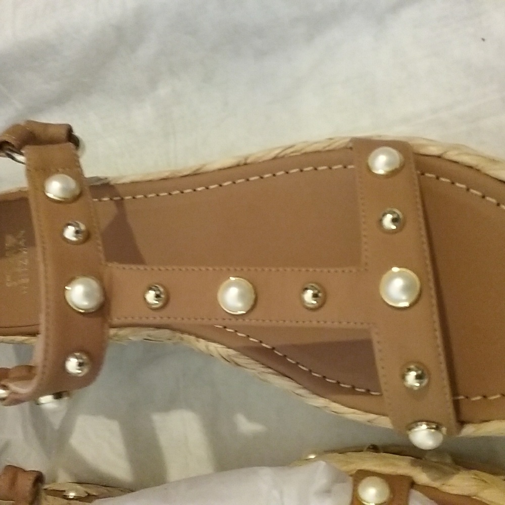 Stuart Weitzman Nib Sandals 9.5 Vachetta - image 3